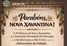 Prefeitura divulga ato cívico do aniversário de NX; 82 anos de fundação e 26 de emancipação política administrativa
