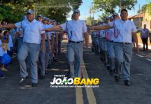 Prefeito João Bang celebra aniversário de NX com desfile cívico e avanço das obras da Creche