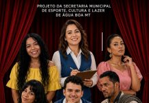 TEATRO AO AR LIVRE: Grupo teatral de Água Boa apresenta peça na praça Suzanete neste dia 30